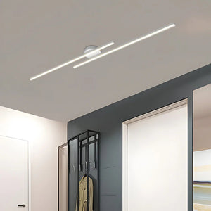Modern Aluminum Long Strip Ceiling Light