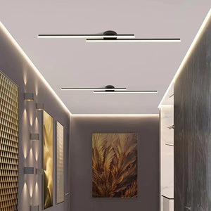 Modern Aluminum Long Strip Ceiling Light