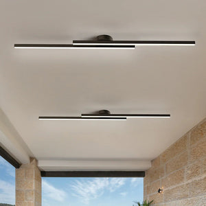 Modern Aluminum Long Strip Ceiling Light