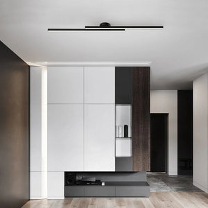 Modern Aluminum Long Strip Ceiling Light