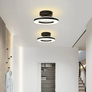 Chic Modern Iron Round Ceiling Light