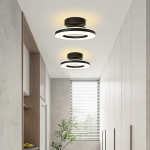 Chic Modern Iron Round Ceiling Light