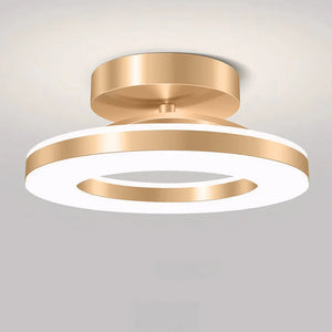 Chic Modern Iron Round Ceiling Light