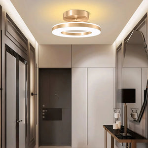 Chic Modern Iron Round Ceiling Light