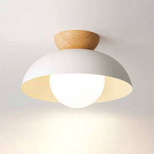 Glarefusion Modern Simple Semi-Flush Mount Ceiling Light