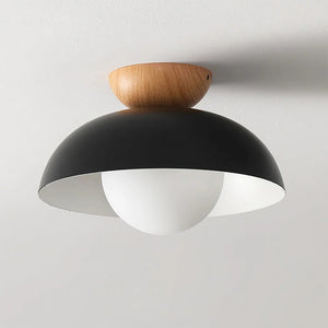 Glarefusion Modern Simple Semi-Flush Mount Ceiling Light