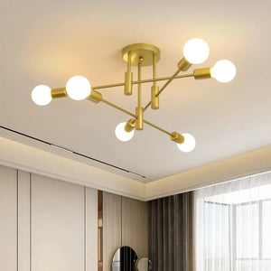 Modern Nordic Multiple Blubs Ceiling Light