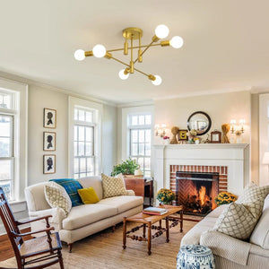 Modern Nordic Multiple Blubs Ceiling Light