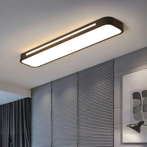 Sleek Nordic Long LED Ceiling Light