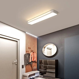Sleek Nordic Long LED Ceiling Light