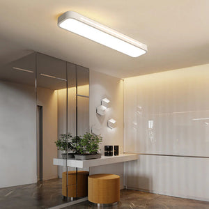 Sleek Nordic Long LED Ceiling Light