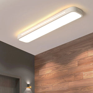 Sleek Nordic Long LED Ceiling Light
