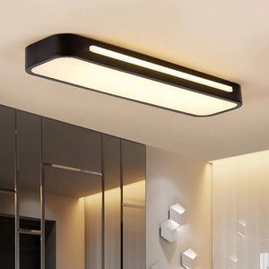 Sleek Nordic Long LED Ceiling Light