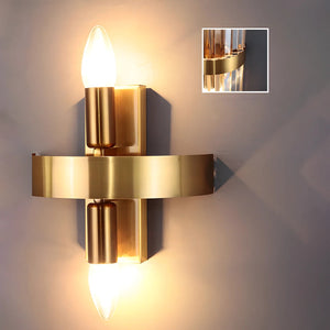 Modern Chic Stainless Steel Luxurious Wall Light