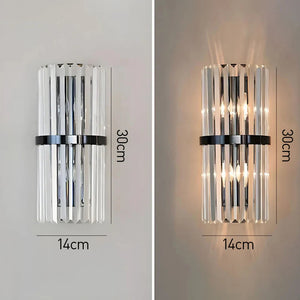 Modern Chic Stainless Steel Luxurious Wall Light