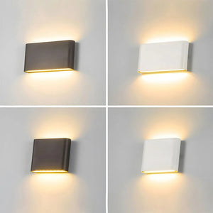Modern Chic Waterproof Double Head Wall Light
