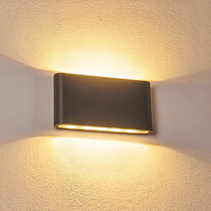 Modern Chic Waterproof Double Head Wall Light
