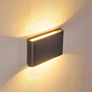 Modern Chic Waterproof Double Head Wall Light