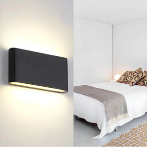 Modern Chic Waterproof Double Head Wall Light