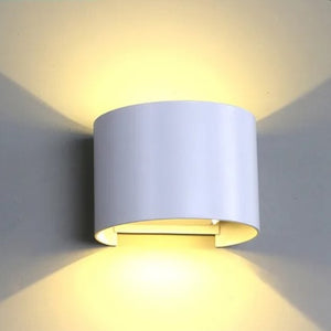 Modern Cube LED Wall Light – Minimalist Up Down Lighting Fixture