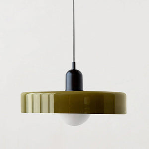 Glarefusion Modern Bauhaus Glass LED Pendant Light