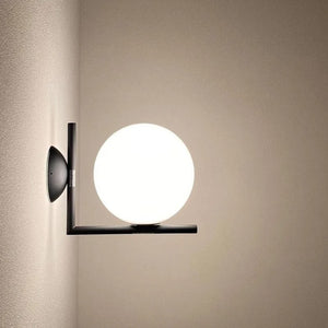Modern Globe Wall Light for Living Room or Bedroom