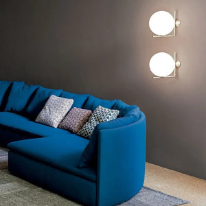 Modern Globe Wall Light for Living Room or Bedroom