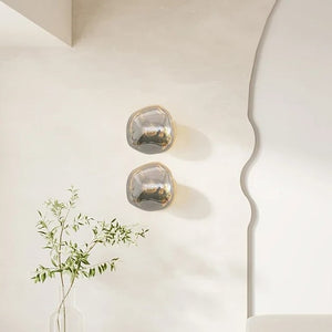 Modern Irregular Glass Wall Light