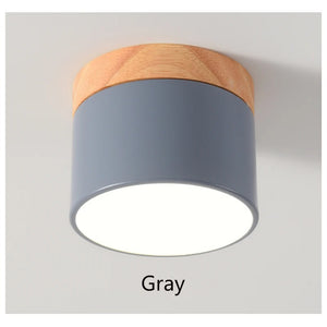 Modern Nordic Ceiling Light LED Wooden