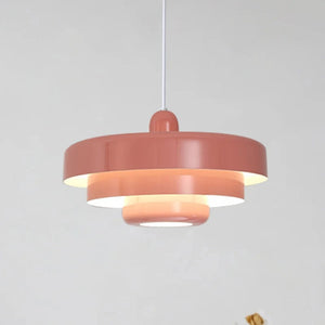 Modern Triple Layer Macaron Pendant Light