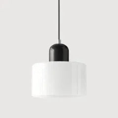 Morandi Glass Cylinder Pendant Light
