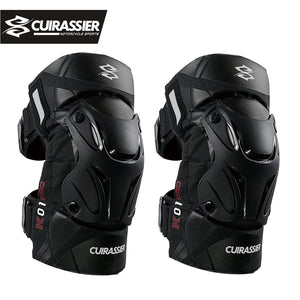 Motorcycle Knee Guards With Reflective Design, Eva Foam, Pp Shell 1005006861716722-K01-3-Polar blue
