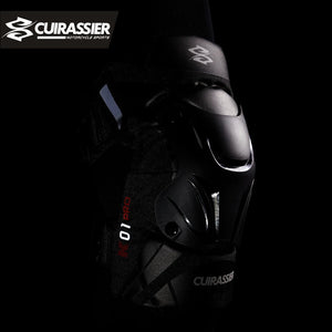 Motorcycle Knee Guards With Reflective Design, Eva Foam, Pp Shell 1005006861716722-K01-3-Polar blue