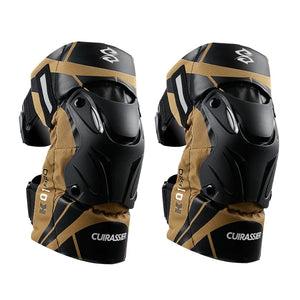Motorcycle Knee Guards With Reflective Design, Eva Foam, Pp Shell 1005006861716722-K01-3-Polar blue