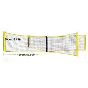 Multi-Player Cross Volleyball Net for Team Training