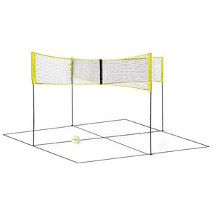 Multi-Player Cross Volleyball Net for Team Training