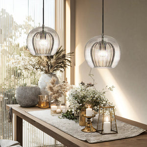 Modern Chic Spherical Glass Pendant Light