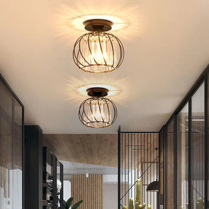 Modern Nordic Simple Globular Glass Pendant Light