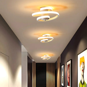 Nordic Creative Spiral Ceiling Light