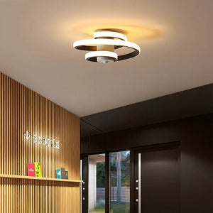 Nordic Creative Spiral Ceiling Light