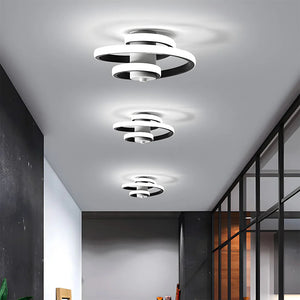 Nordic Creative Spiral Ceiling Light