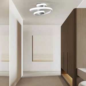 Nordic Creative Spiral Ceiling Light