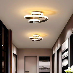 Nordic Creative Spiral Ceiling Light