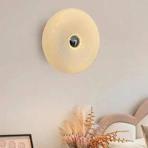 Orange Donut Wall Light with LED Touch Control