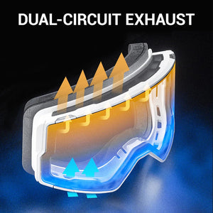 Otg Magnetic Double Lens Ski Goggles Uv400 Anti Fog Eyewear 1005008041853700-05