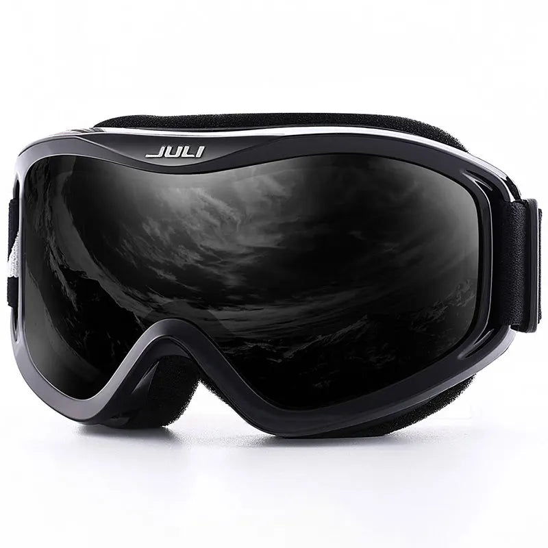 Otg Ski Goggles Double Lens Anti Fog Uv400 Helmet Compatible Strap 32848676645-C1 Vermillion Red