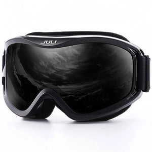 Otg Ski Goggles Double Lens Anti Fog Uv400 Helmet Compatible Strap 32848676645-C1 Vermillion Red
