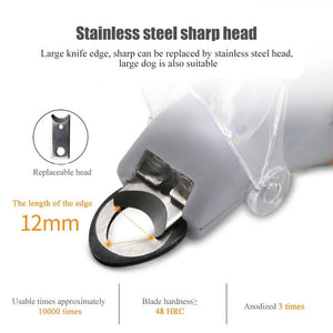 Pet Nail Clippers with Safety Quick Sensors for Dogs and Cats