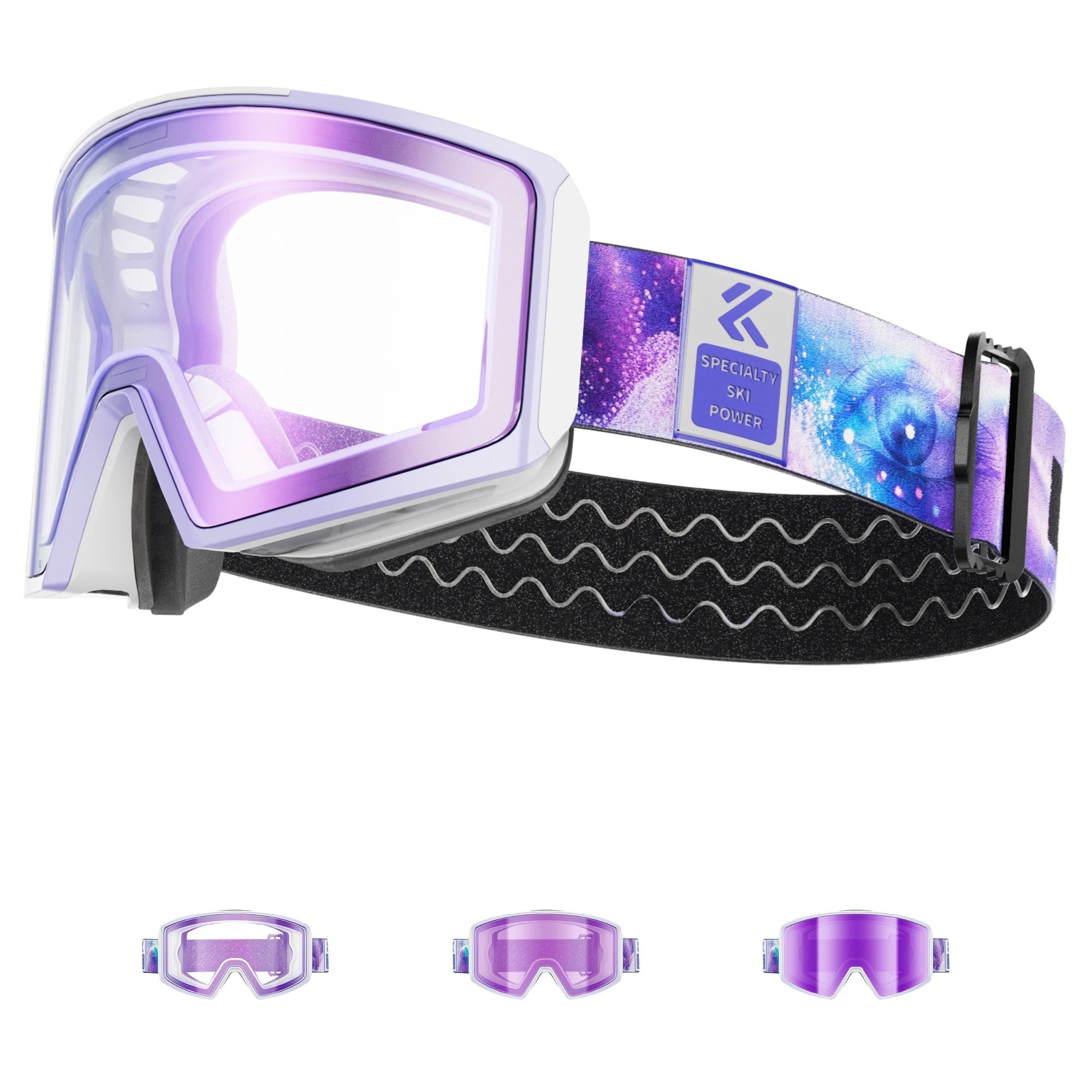 Photochromic Magnetic Ski Goggles With Anti Fog Uv400 Lenses 1005007360922362-Photochromic-RE-01