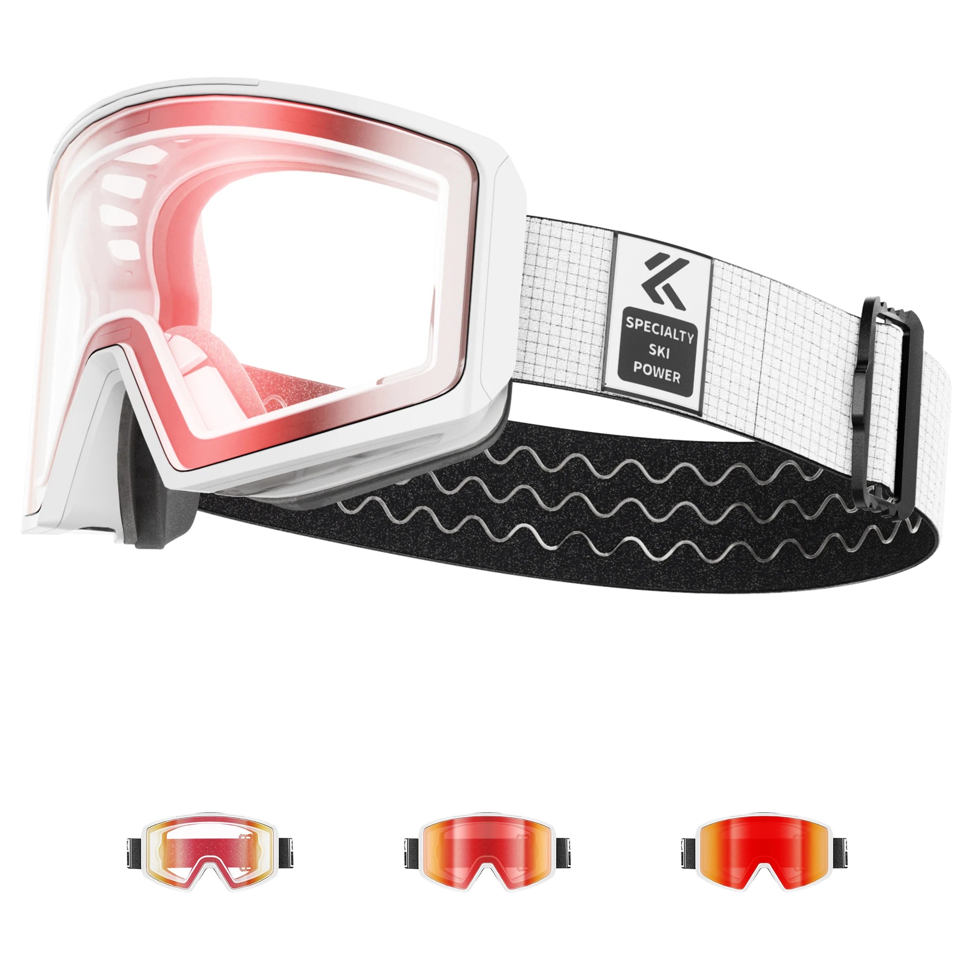Photochromic Magnetic Ski Goggles With Anti Fog Uv400 Lenses 1005007360922362-Photochromic-RE-01